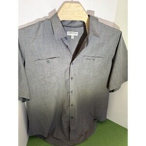 Orvis Men's Heathered Gray Short Sleeve Shirt XXL, Outdoors, Fishing, Sportsmen